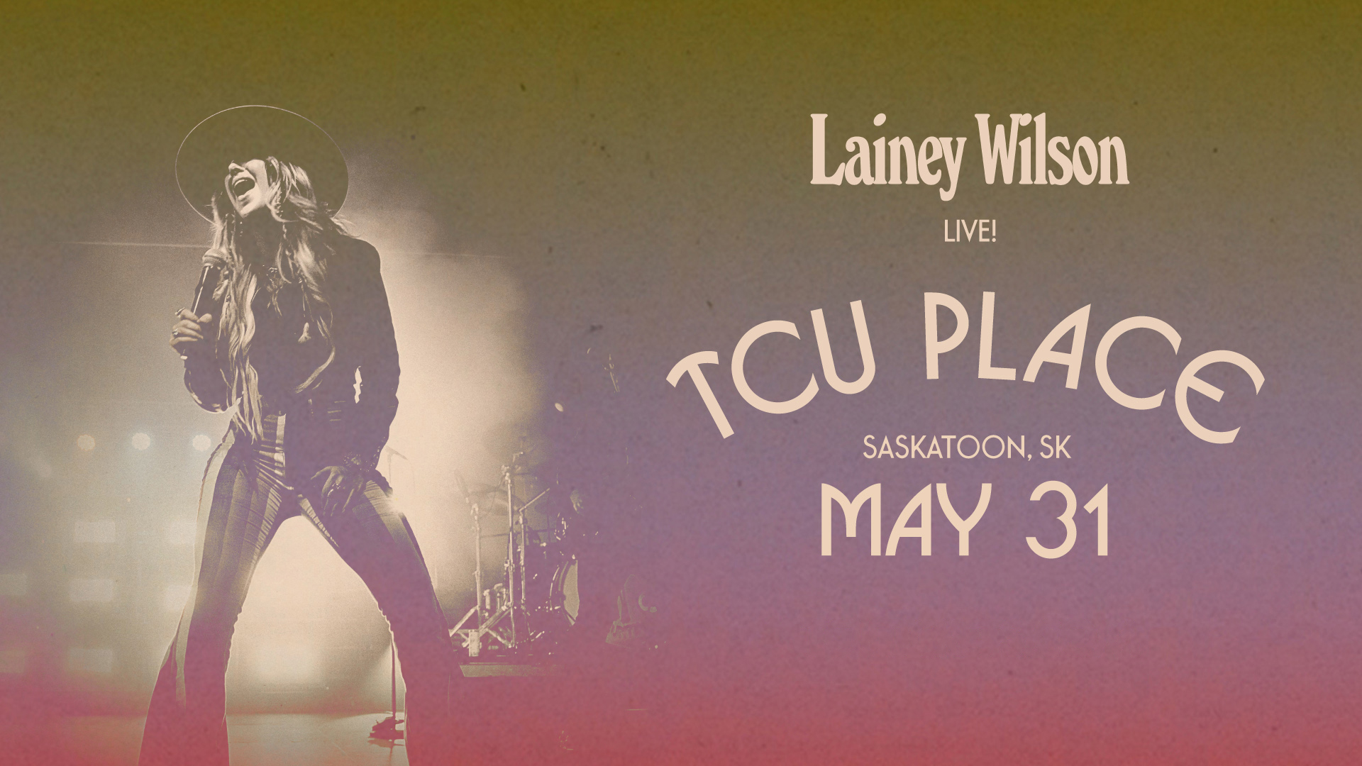 Lainey Wilson - May 31st at TCU Place