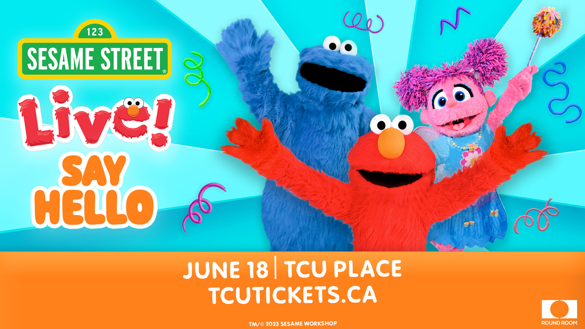 Sesame Street Live! Say Hello, Wednesday June 18, 2025 at TCU Place